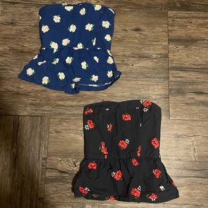 Abercrombie & Fitch Women's Strapless Tops